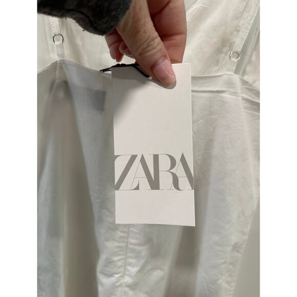 NWT Zara Crochet Spaghetti Strap Mini Dress Size S - Picture 6 of 7